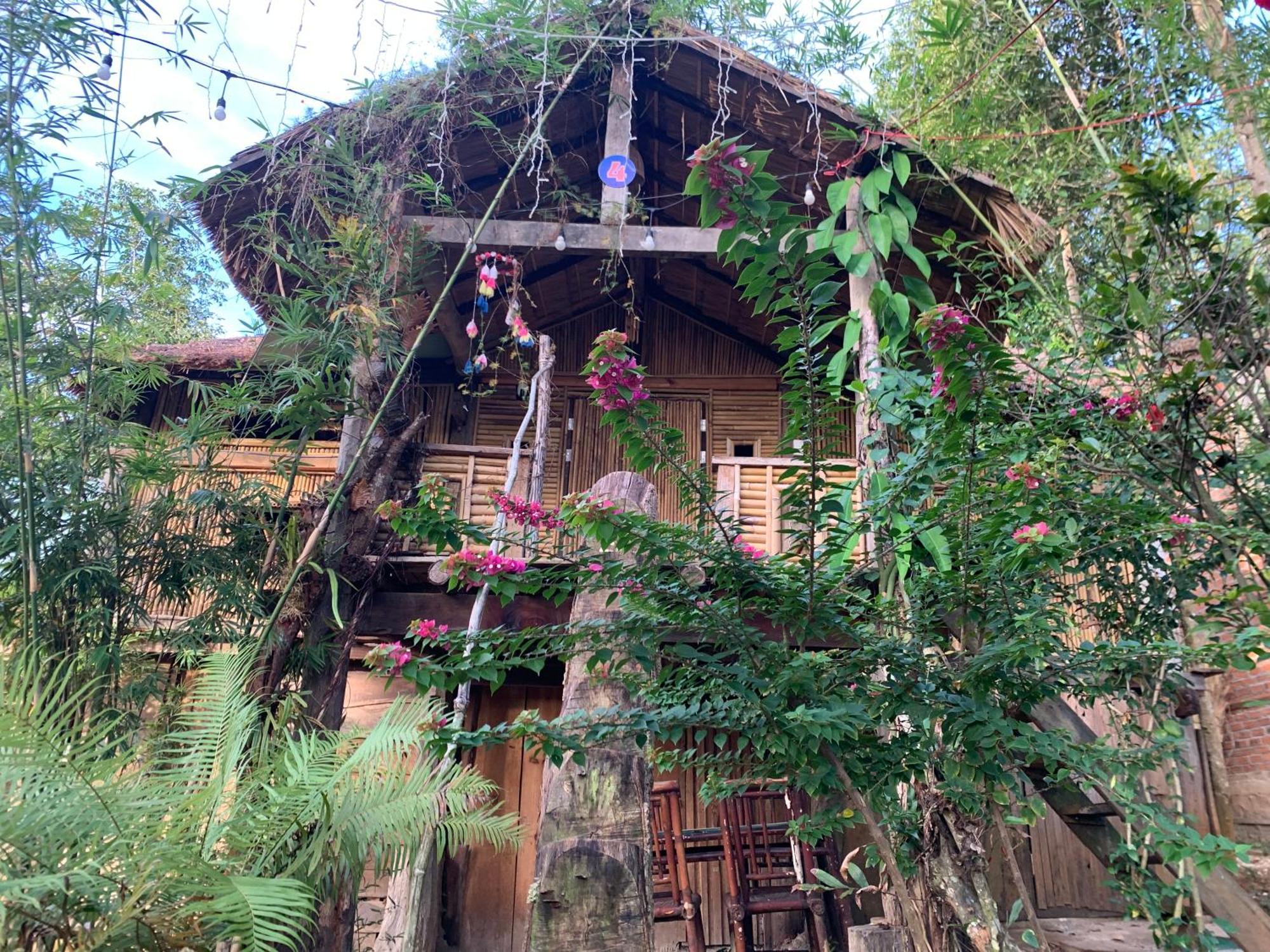 Khu Du Lich Sinh Thai, Nghi Duong Homestay Hoang Anh - Kon Xom Luh Kon Tum Exterior photo