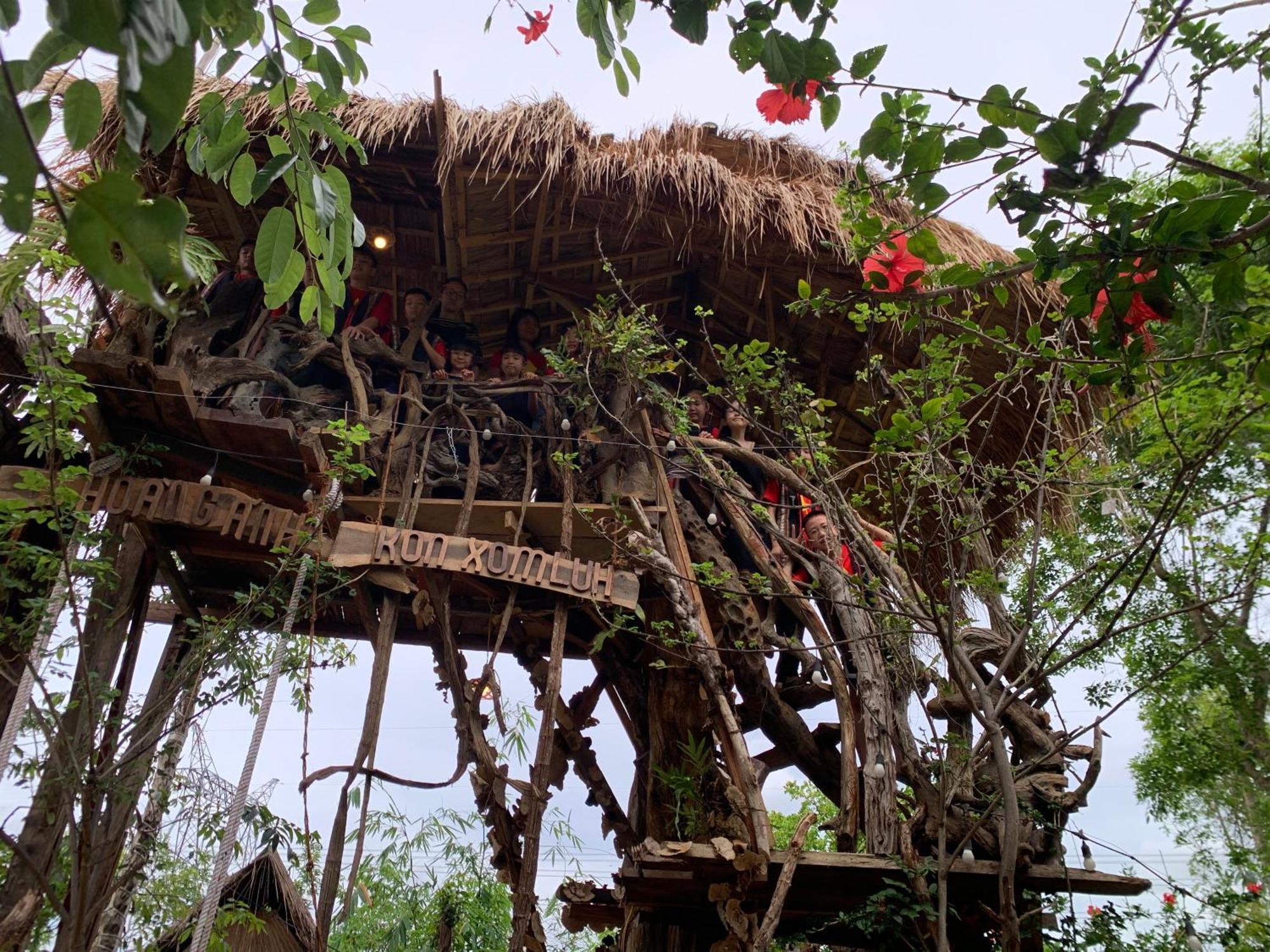 Khu Du Lich Sinh Thai, Nghi Duong Homestay Hoang Anh - Kon Xom Luh Kon Tum Exterior photo