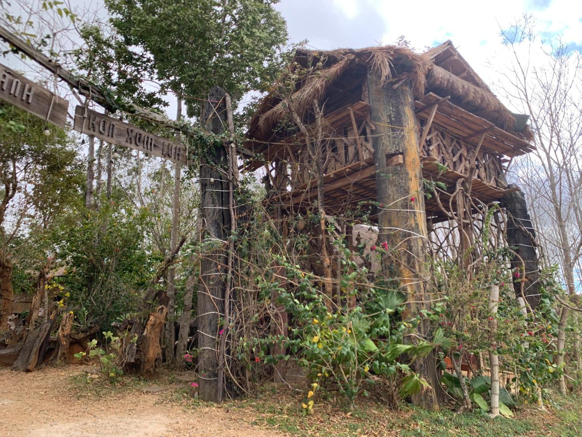 Khu Du Lich Sinh Thai, Nghi Duong Homestay Hoang Anh - Kon Xom Luh Kon Tum Exterior photo